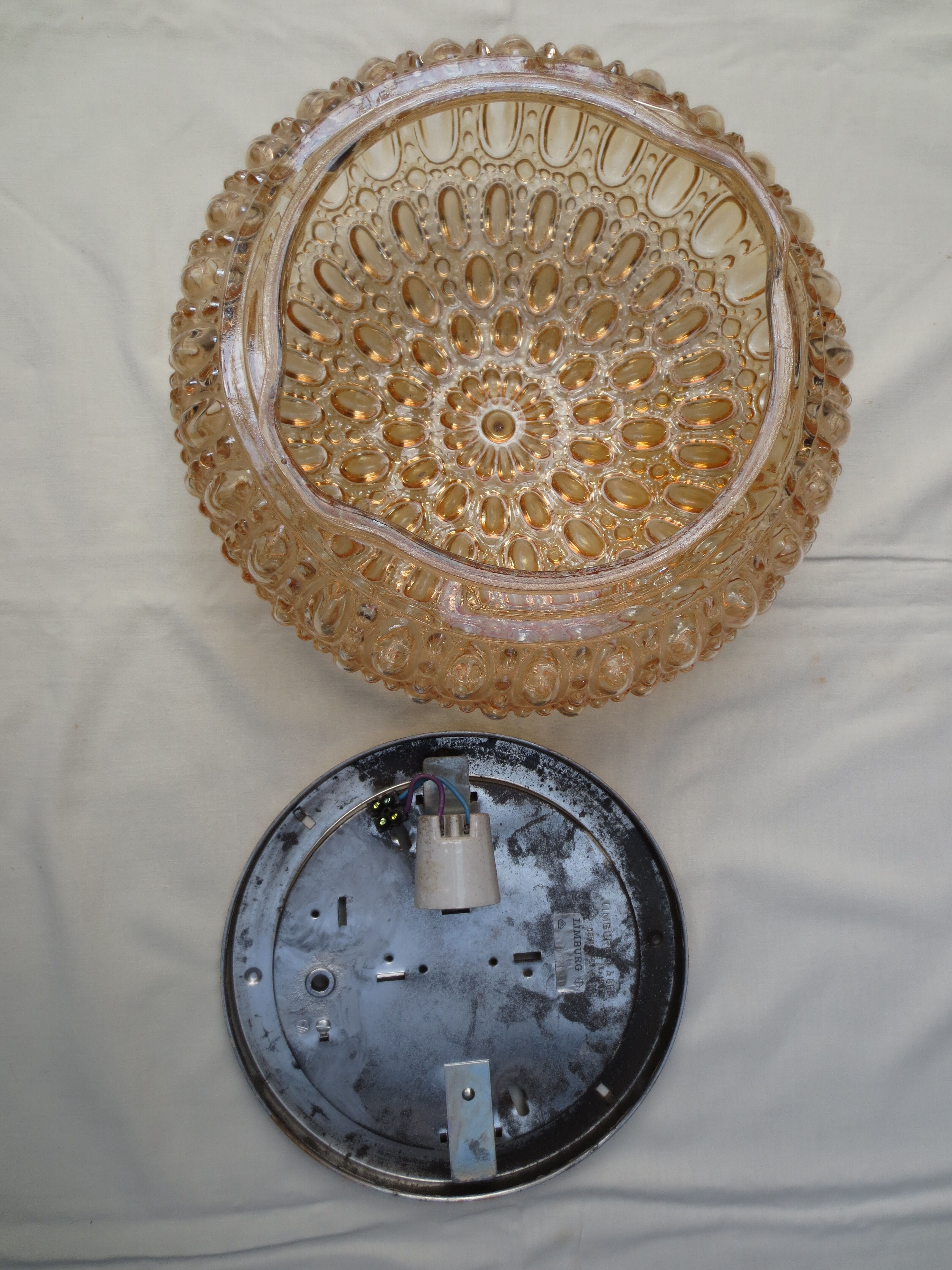 Important "limburg" vintage ceiling