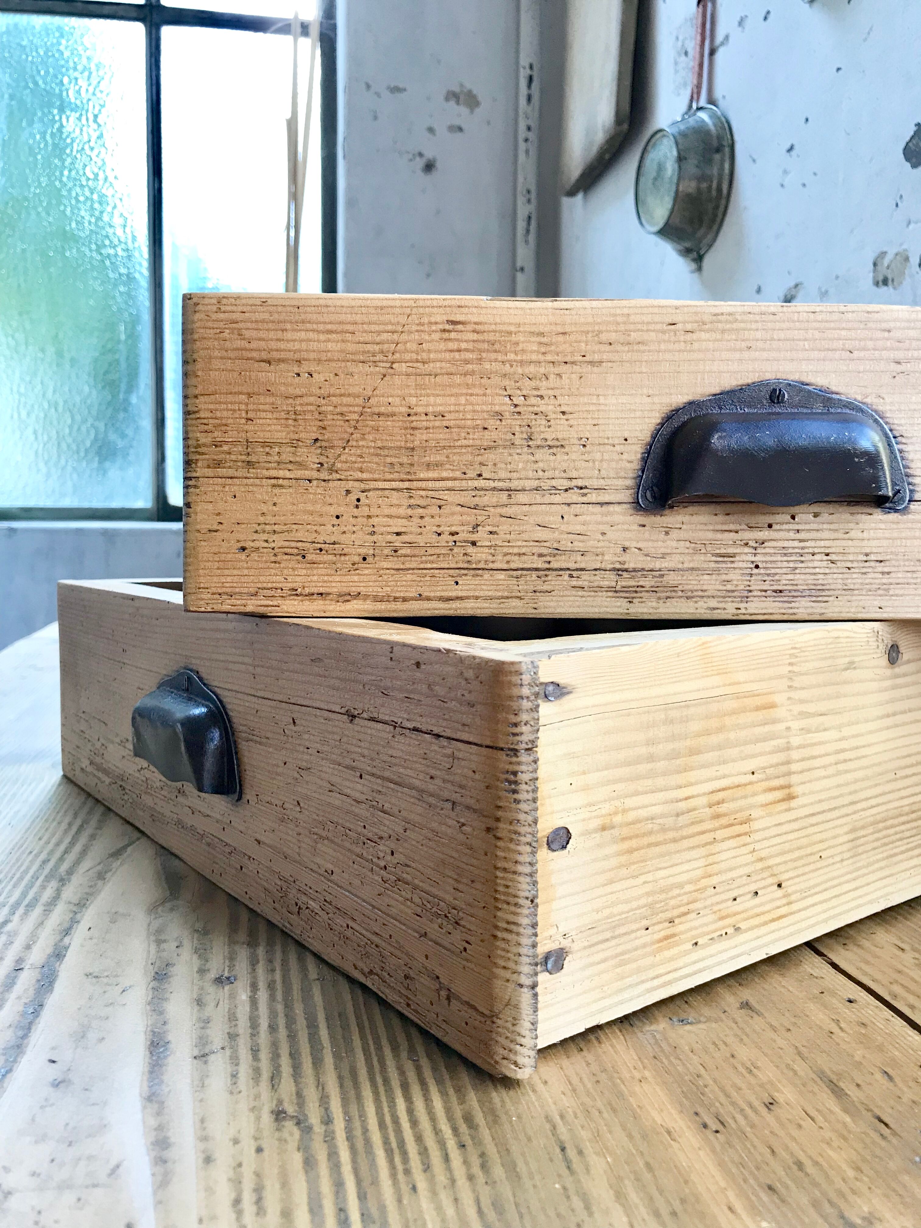 Vintage pine farm table