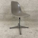Eames chair fiberglass grey herman miller