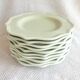 11 flat plates green water
