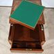 Mahogany and marquetry games table, Art Nouveau, 1920