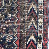 Carpet old persian hand made ghashghai wool 97 x 152 cm