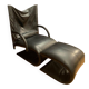 Set of Zen armchair and ottoman by Claude Brisson for Ligne Roset, France, 1980s