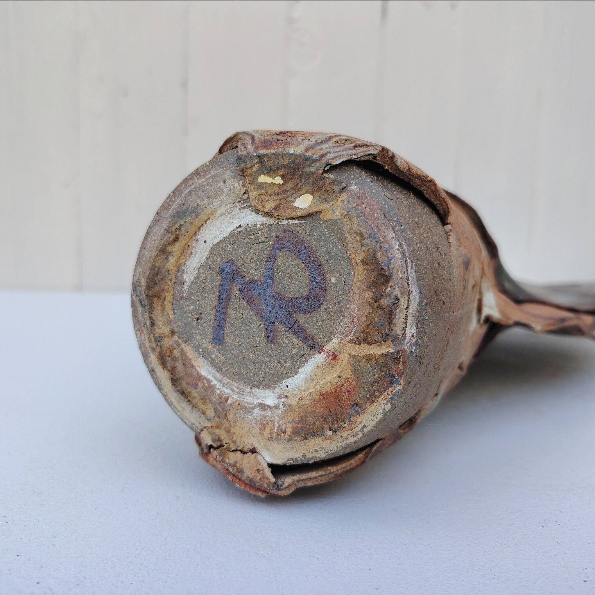 Large ceramic vase, zoomorphic, Alain Rufas