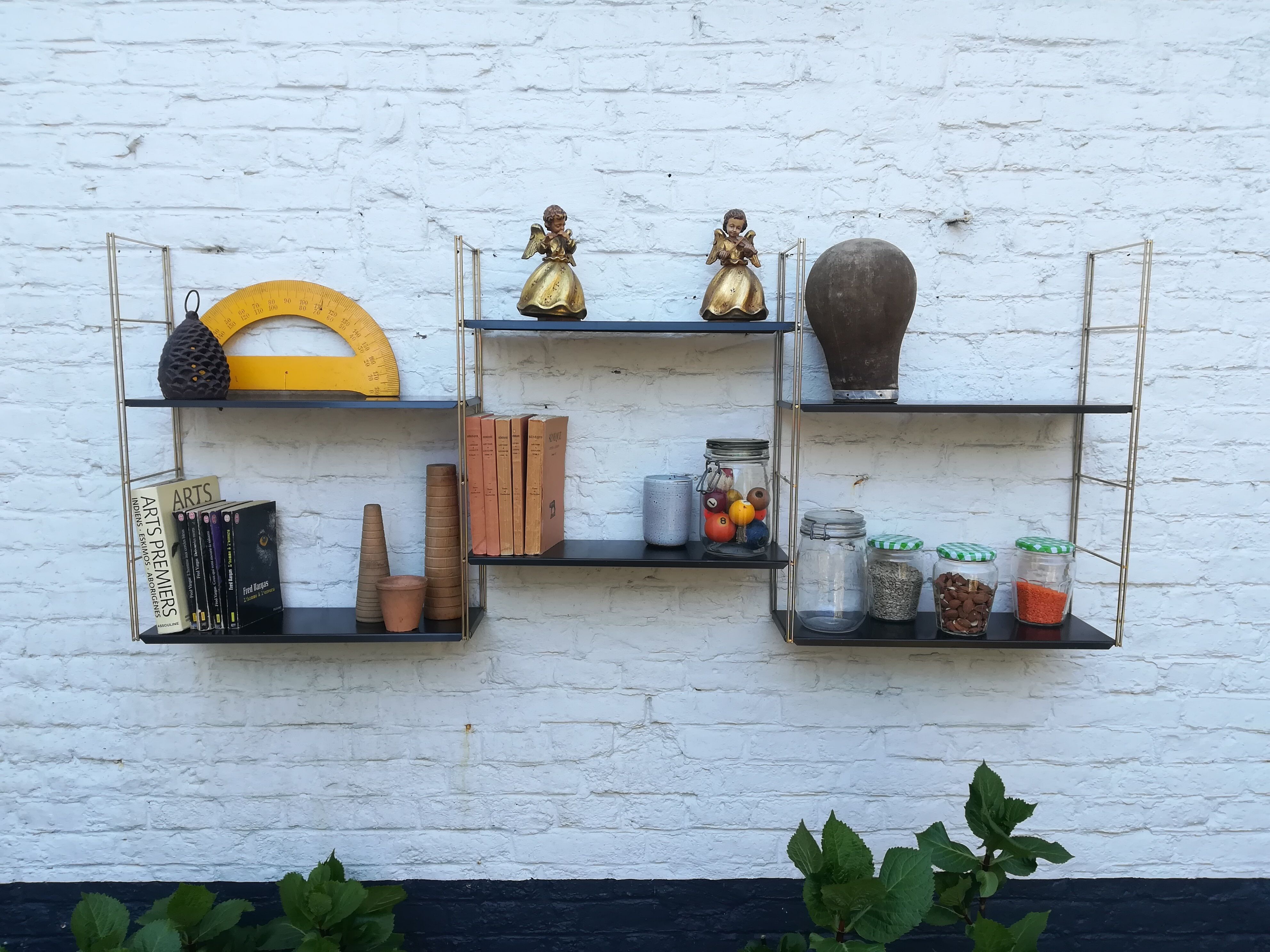 Vintage wall shelf