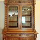 Renaissance-Style Oak Hunting Lodge Library