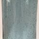 Vase in blown glass bubbled blue gray from the 60s
