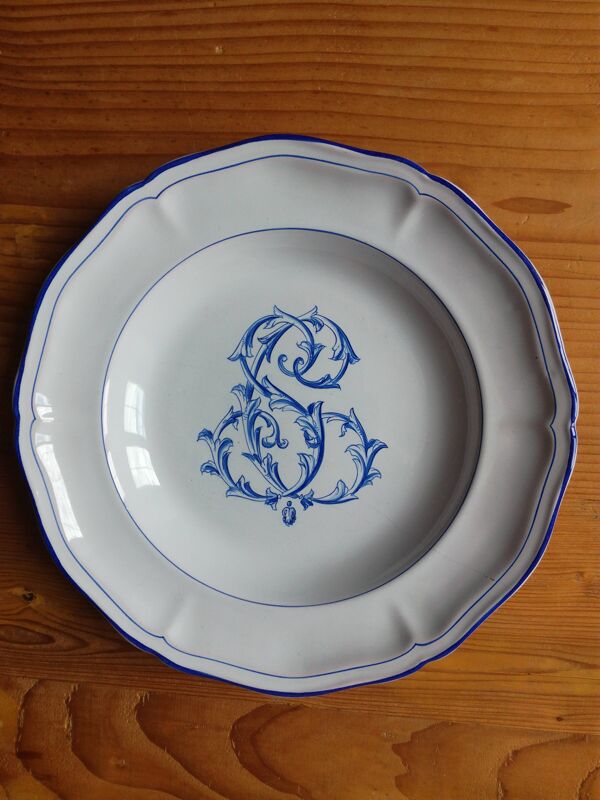 Assiette Emile Galle