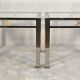 Magnificent pair of orsenigo italy coffee tables from the art deco collezione range