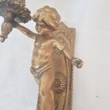 Pair of candlesticks in bronze