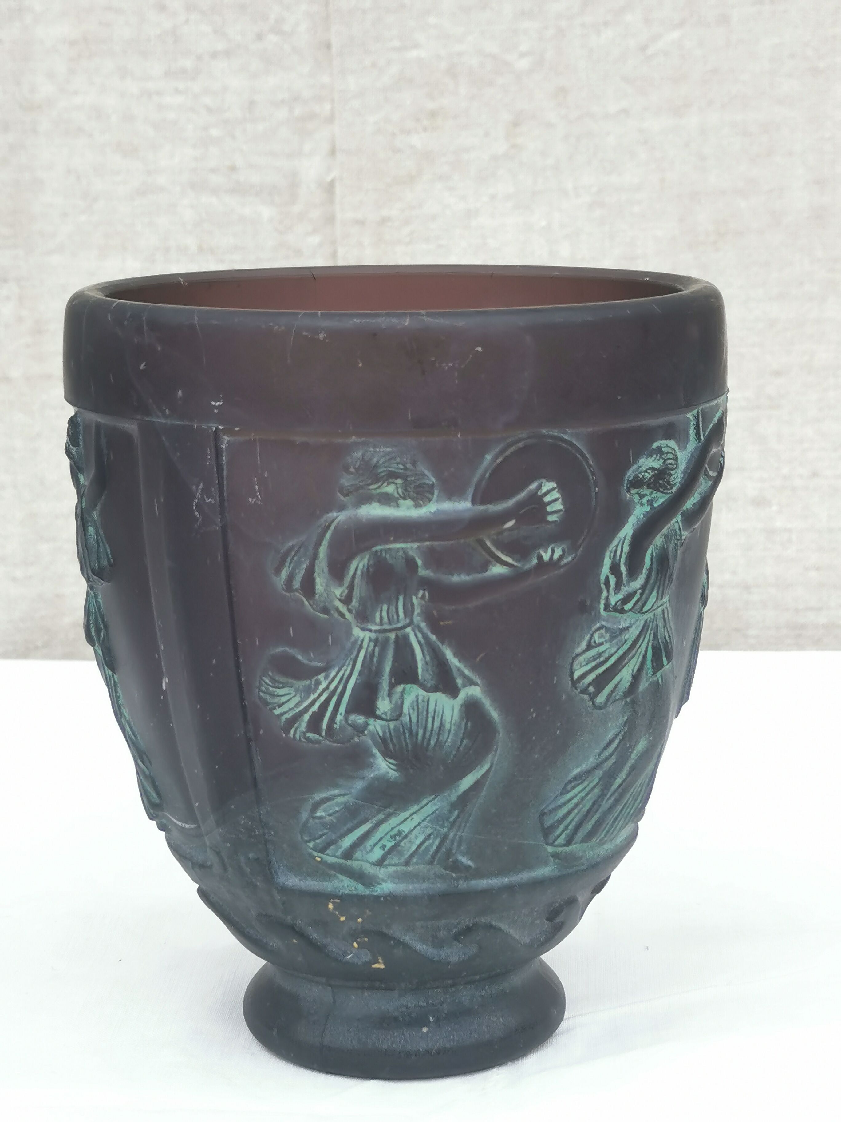 Art-deco vase signed "georges de feure"