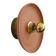 Terracotta wall light