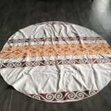Vintage round tablecloth
