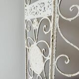 Old wrought iron fireplace screen - 8 kilograms