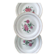 6 assiettes plates