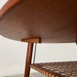 Mid-century modern Danish teak coffee table from the 1960s.