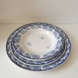 Set of 3 dishes iron earth