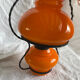 Pendant chandelier, vintage, opaline, Orange, 1970s