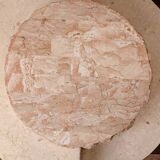 Magnussen Ponte, 1980 brutalist fossil stone coffee table