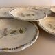 8 dessert plates and service dish Sarreguemines Les Enfants Richard