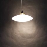 1970s UFO Glass Pendant Light, Czechoslovakia