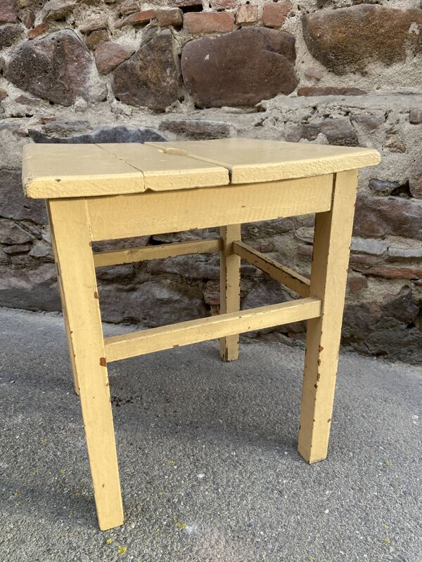 Tabouret shabby chic vintage 50s