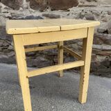 Vintage shabby chic stool 50s