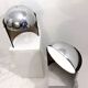 Mid-Century Modern Pair of Chrome and Plexiglass, 1970s