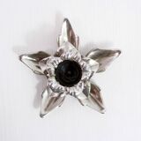 Vintage floral candle holder