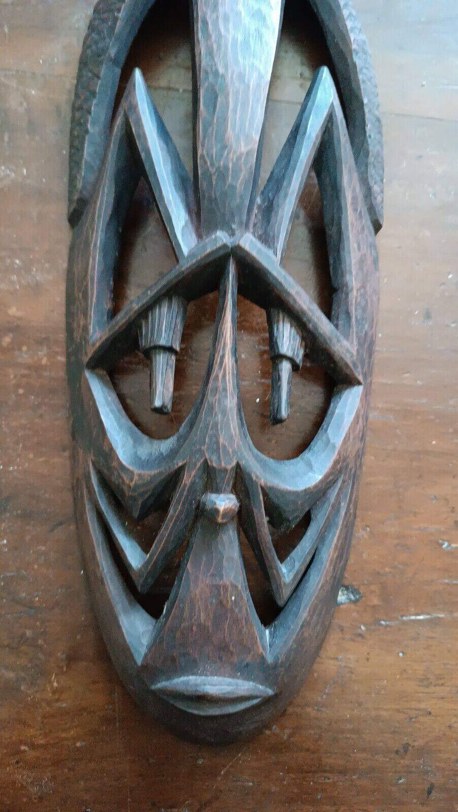 Vintage African wooden mask