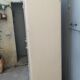 Vintage metal locker with 2 doors