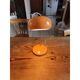 Vintage orange metal lamp