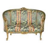 Canapé corbeille de style Louis XV