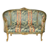 Louis XV style basket sofa