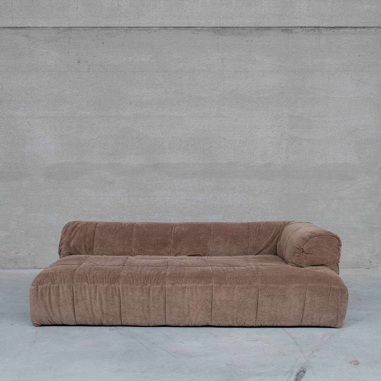 Cini Boeri 'Strips' Italian Modular Mid-Century Sofa for Arflex