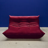 2 seater sofa and armchair « Togo », model designed by Michel Ducaroy 1973