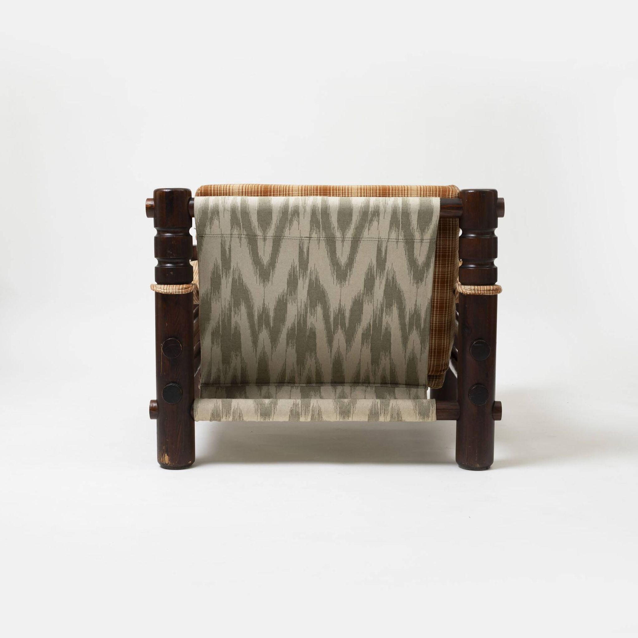Set of 2 lounge chairs and coffe table model 'Bjorn' by Aleksander Kuczma, Poland, 1970s