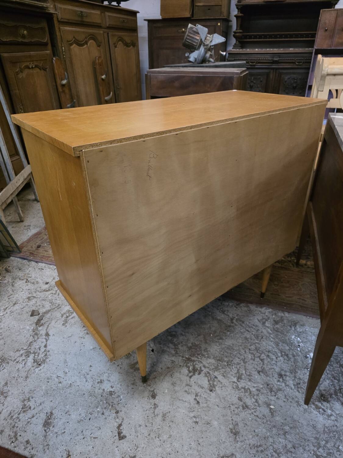 Commode en chêne, années 60