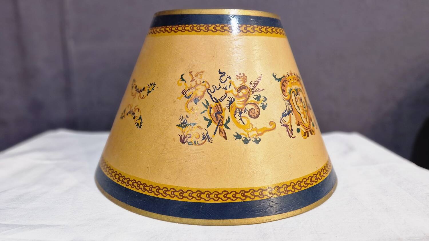 Lampshade signed Y. Josnard