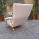 poltrona D.153.1 deza distex en cuir gio ponti pour molteni