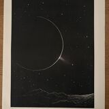 An old illustration of Jupiter and the sun – 1930