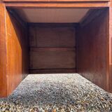 Scandinavian style wooden desk