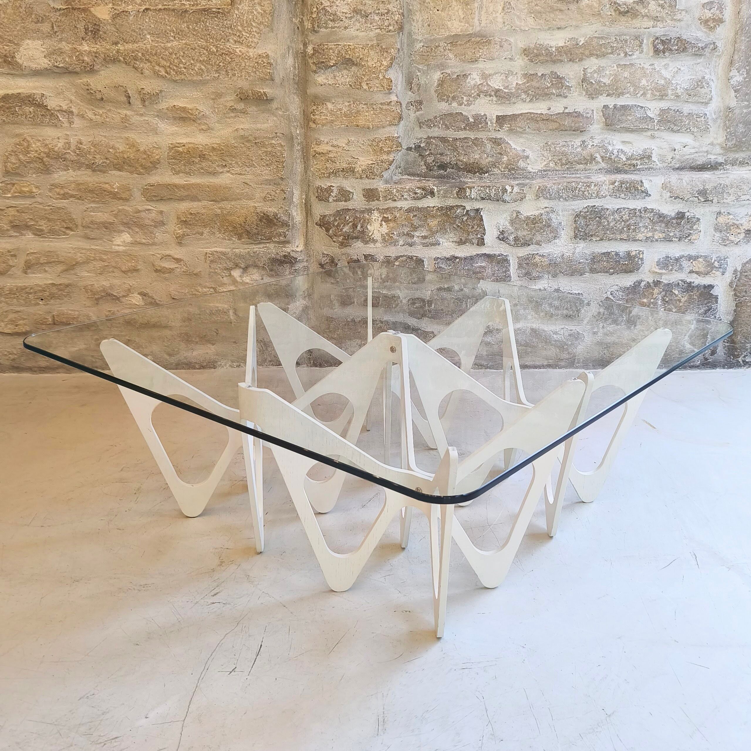 Table basse Butterfly, design Alexander Taylor, Zanotta