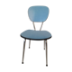 Blue formica chair