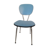 Blue formica chair