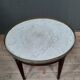 Tablr basse dessu marbre dite "bouillotte"