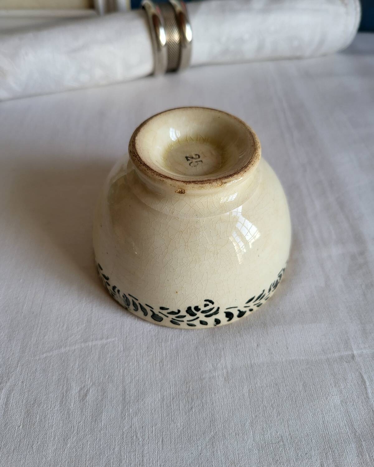 Small Old Bowl in Earthenware