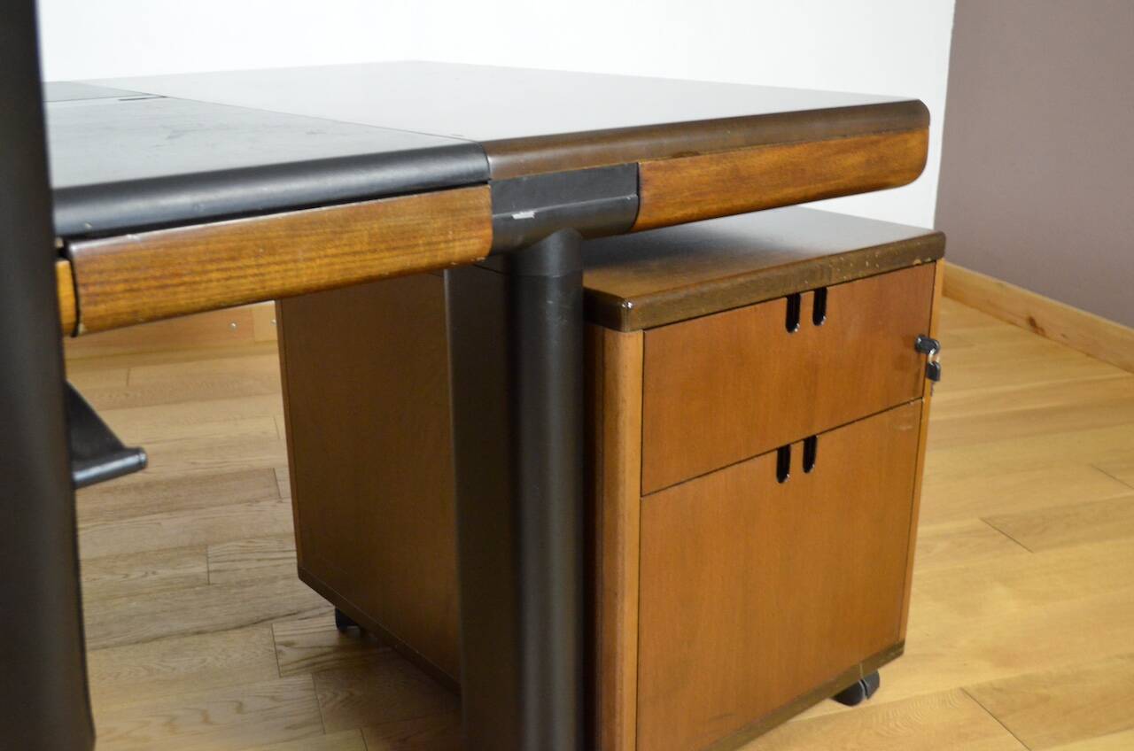 Énorme Bureau de Direction Édition Faram Italy Vintage 1980