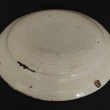 Moustiers earthenware plate, early 19th century