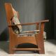Arts and crafts lounge chair circa 1920
